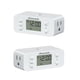 thumbnail image 1 of Temporizador digital DEWENWILS programable 24 horas, paquete de 2, 1 of 7