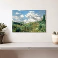 thumbnail image 2 of Elephant Stock The Gust Of Wind Wall Art - Horizontal Canvas Wall Art - Living Room Wall Decor - Abstract Canvas - Green And Blue Decor By Pierre Auguste Renoir - 12" x 8", 2 of 8