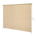 thumbnail image 5 of Coolaroo 10' x 6' Outdoor UV Blocking Cordless Solar Roller Shade Blind, Southern Sunset, 5 of 9