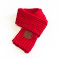 thumbnail image 1 of Bufanda de punto para hombres y mujeres, linda bufanda de moda de color sólido, sencilla, para otoño e invierno, para bebés, 1 of 6