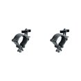 thumbnail image 2 of Justharion Durable Alloy Wrap Around Clamp for Club Exhibition Event Stylish Lighting Hook Mount Black T master 2Set, 2 of 6