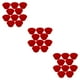 thumbnail image 4 of Injueey Tazas de silicona para muffins, moldes redondos de chocolate para pasteles, moldes portátiles reutilizables para magdalenas, bandeja, Rot 3piezas, 4 of 6