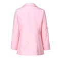 thumbnail image 3 of LYXSSBYX Women Long Sleeve Shacket Jacket Hot Sale Clearance Women Autumn Winter Long Sleeve Office Coat Cardigans Suit Long Jacket, 3 of 6