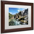 thumbnail image 2 of Trademark Fine Art "Pearl Shoal V" Canvas Art by Philippe Hugonnard, White Matte, Wood Frame, 2 of 4