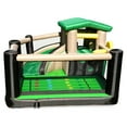 thumbnail image 4 of Island Hopper Fort All Sport Recreational Kids Bounce House with Fort Area, Climbing Wall, Basketball, Soccer Shot, Curved Slide & Twist & Tangle Game, 4 of 7