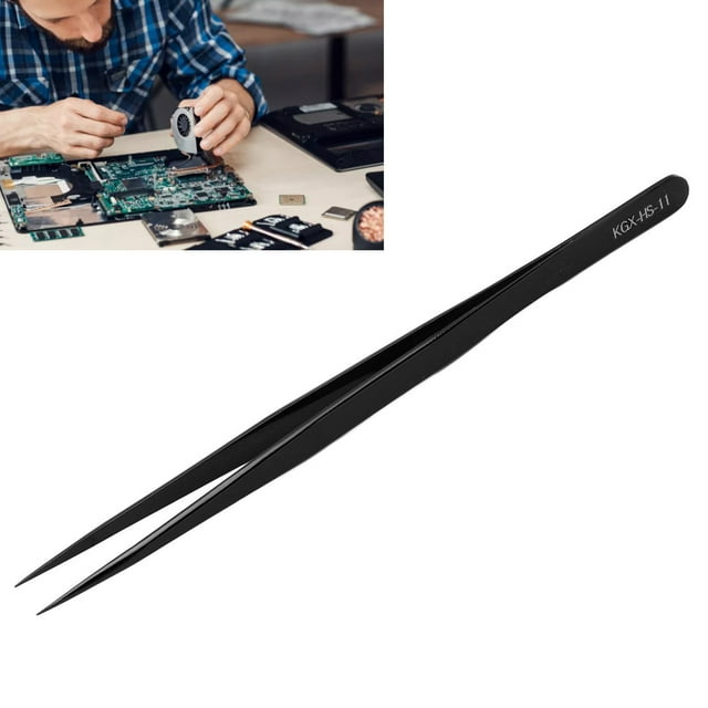 Tweezer Portable Fine Point Tweezer Microscope Tweezer for Cellphone PC
