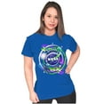 thumbnail image 4 of Airbrushed NASA We Out There Spaceman Women's T Shirt Ladies Tee Brisco Brands S, 4 of 5