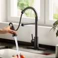 Single Handle Kitchen Faucet with Pull Down Function Sprayer Kitchen