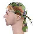 thumbnail image 2 of 4 piezas de gorros que absorben el sudor, forro para casco, gorro de calavera, envoltura transpirable para la cabeza de ciclismo para mujeres y hombres, actividades al aire libre, 2 of 8