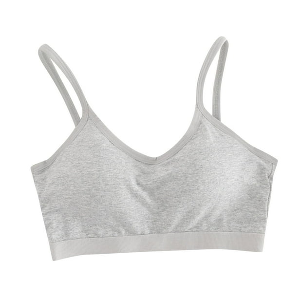 Gibobby Sujetador transpirable para mujer, ropa interior de encaje, Push Up, espalda, Sexy, Push Up, sujetador de anillo de Sujetadores para mujer(Gris,G)