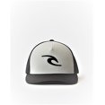 thumbnail image 2 of Rip Curl Men's Snapback Trucker Cap ~ Tepan black grey, 2 of 3