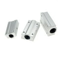 thumbnail image 2 of 4pcs Linear Motion Ball Bearing Slide Block Bushing SCS8UU SC10UU SCS12UU SCS16UU SC20UU Linear Shaft CNC 3D Printer Parts ,Long Lasting, 2 of 4