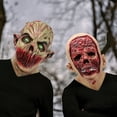 thumbnail image 4 of Mask Full Head Zombie Horror Latex Design 15 X 10 Inch for Masquerade Halloween Party and Haunted House Events, 4 of 5