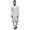 White, variant on Atasi Mandarin Collar MensÂ&nbsp;KurtaÂ&nbsp;Shirt Solid Satin Slub LongÂ&nbsp;KurtaÂ&nbsp;For Boys-XX-Large