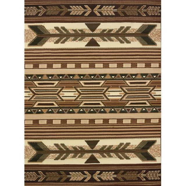 United Weavers 910 06750 58 5 ft. 3 in. x 7 ft. 2 in. Legends Broken Arrow Area Rug, Multicolor