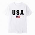 thumbnail image 4 of NOLDARES Men's Crewneck Short Sleeve Graphic Tees Perfect for Summer Beach Getaways(White,XL), 4 of 4