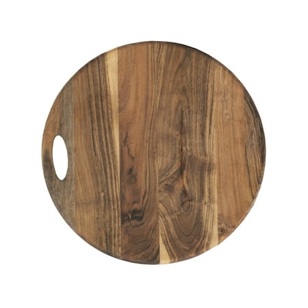 Round Acacia 18 In. X 18 In. Wood Cutting Board