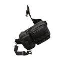 thumbnail image 1 of Bolsa de aparejos de pesca Kusrkot impermeable multifuncional organizador cruzado riñonera Negro, 1 of 8
