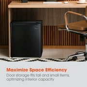 Magic Chef 1.7 cu. ft. Mini Fridge in Black MCR170BE
