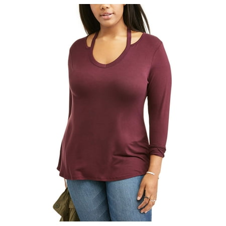 Junior Plus Cold Collar Top