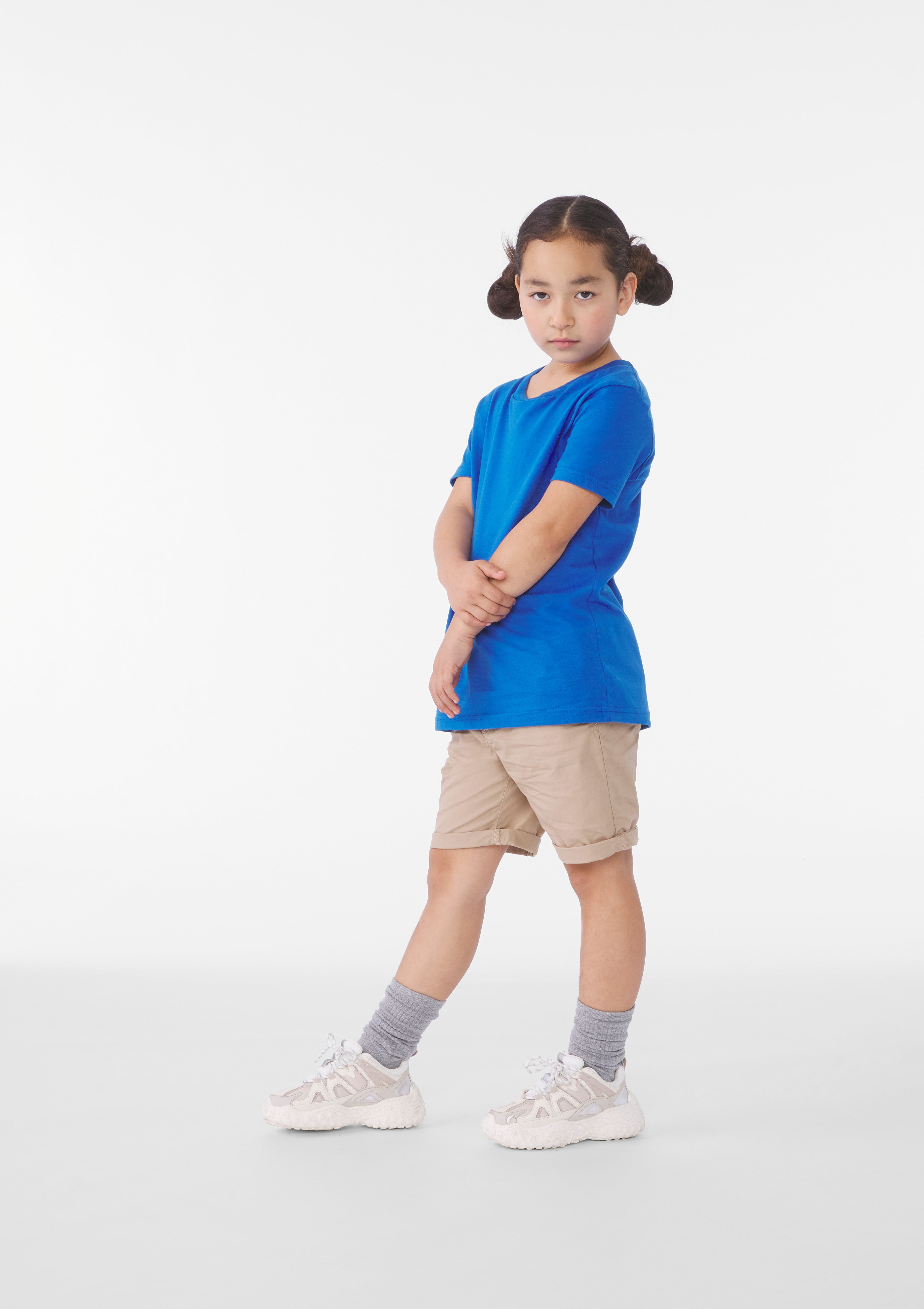 BELLA+CANVAS Youth Crew Neck Personalized T-Shirt, Create your own Designs, True Royal, Medium Unisex