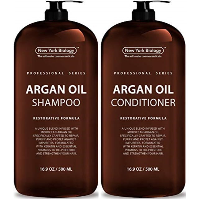 new york biology moroccan argan oil shampoo and conditioner - all ...