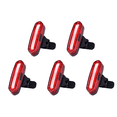 thumbnail image 1 of Luces de advertencia traseras para bicicleta COB LED MTB 120LM luz trasera (luz) roja, 1 of 7