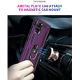 thumbnail image 6 of Samsung A71 5G Case,Galaxy A71 5G Case,  Grade Heavy Duty Protection Phone Case Cover with HD Screen Protector  Ring Kickstand for Samsung Galaxy A71 5G (Purple), 6 of 14