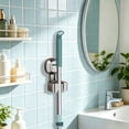 thumbnail image 4 of Suction Cup Mop Holders No-Drill Wall-Mounted Mop Rack Heavy-Duty Bathroom Brooms Hook Bathroom Mop Mount, 4 of 6