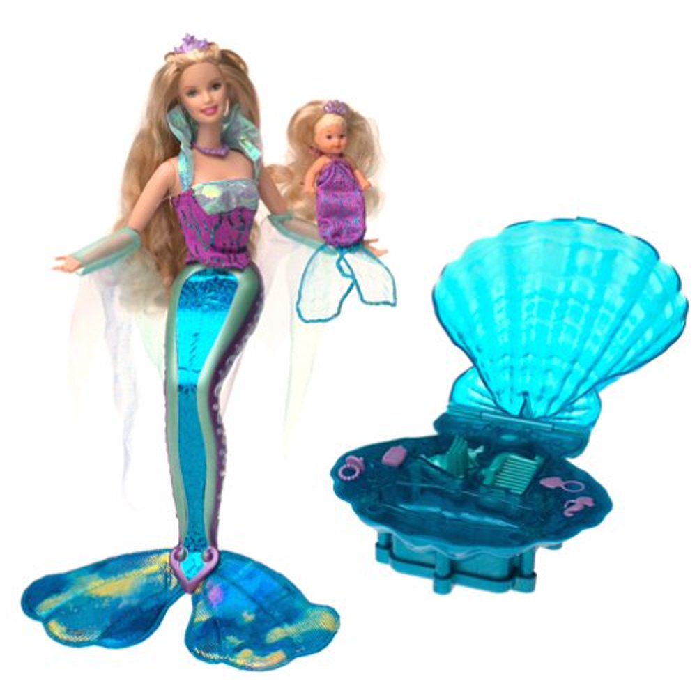 ariel bath doll light up tail