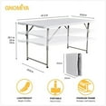 Folding Tables Portable Folding Card Table Indoor Outdoor Heavy Duty