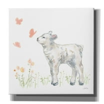 Epic Graffiti 'Spring Lamb 4'  by Katrina Pete Canvas Wall Art, 12" x 12"