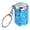 E, variant on 2 in 1 Storage Keychain Secure Us Coin Holder with Click Action Portable Pocket Change Organizer for Quarters Dimes Nickels Alloy Purse Daily Use Fidget Stress Relief, 1 Pendant