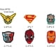 thumbnail image 4 of Parches termoadhesivos bordados con diseño de superhéroes de HITOMOSU, 20 piezas, 4 of 7