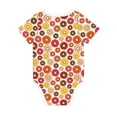 thumbnail image 5 of Balery Donut Pattern Baby Climbing Clothes Infant Bodysuit Cute Infant Bodysuit Baby Romper-9M, 5 of 7