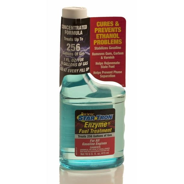 Star Tron Ethanol Gas Fuel Treatment Additive 16oz. Concentrate 256 Gallons