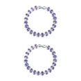 thumbnail image 2 of Jumpingount De Plata Para Mujer Duradera Y Duradera Con Glamour Personalizado Elegante Púrpura Púrpura 2Conjunto, 2 of 6