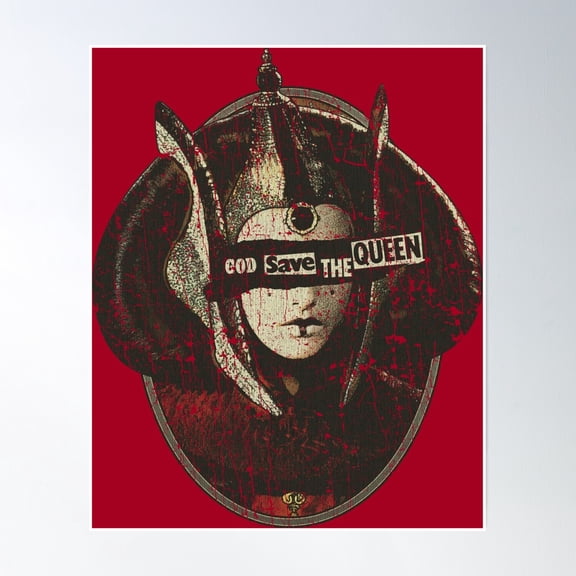 Godsavethequeen 32 Bby Poster Wall Art, Modern Wall Decor, 8x12 UNFRAMED