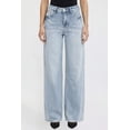 thumbnail image 5 of Women's Wide Leg Jeans with Seam Detail, 5 of 7