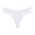 thumbnail image 1 of B91xZ Culottes en Coton pour Femmes, Sans Couture, Blanches, 1 of 5