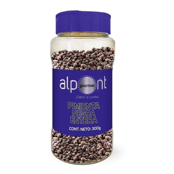 Alpont Pimienta Negra Entera, 300 G