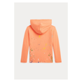 thumbnail image 2 of Polo Ralph Lauren Big Boys Long-Sleeve Paint Polo Bear Hooded Tee, Orange, S 8, 2 of 2