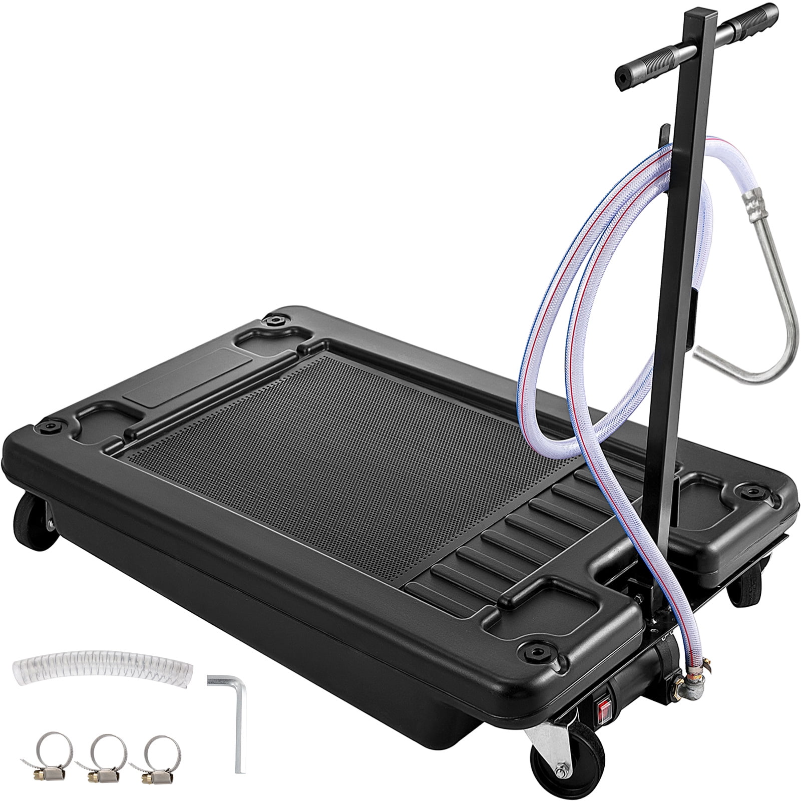 VEVOR Low Profile Oil Drain Pan 17gallon Oil Drain Pan with Electric