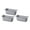 Gray, variant on 3 Pack Oil Drain Box Inner Tank Grease Drip Tray Grill Collector Drain Box