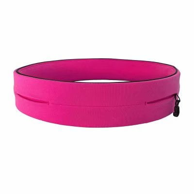 Flip Belt With Key Clip, Suitable For Iphone 8plus, Xs, 11 Pro. Samsung. Unisex, For Training In Fitness Club, Exercises, Cycling Bum Bags Pink