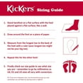 thumbnail image 6 of Kickers Reasan Lace Youth 3 Eyelet Lace Up Shoes In Black Size 4, 6 of 8