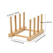 School Supplies Clearance! hoksml Organization And Storage Multifunctional Bamboo Kitchen Dish D rain Rack Tableware Storage Rack Home Clearance