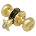 thumbnail image 1 of Design House 753103 Pro Bouton de Porte de Lit & Bain &44; Laiton Poli, 1 of 1