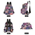 thumbnail image 4 of FORMRS Mini Backpack Purse for Women Travel Daypack Casual Shoulder Bag, Soft Pinks Flowers, 4 of 7