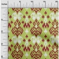 thumbnail image 1 of oneOone Polyester Lycra Fabric Paisley Ikat Print Fabric BTY 56 Inch Wide, 1 of 4